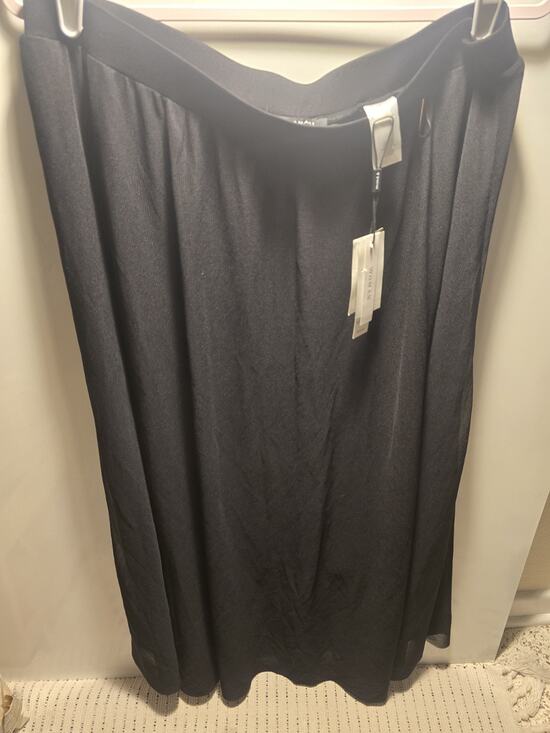 torrid Dresses & Skirts - Torrid Maxi Skirt Size XL Black Sheer Overlay Witchy WhimsyGoth Flowy romantic